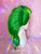 "Mean Green Streak"- (custom hairline) READY TO SHIP! 