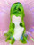 Ready 2 Ship - Poolside SALE!  - "Green  tinsel Mermaid"