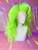 Ready 2 Ship SBE insta sale  - "Sultry Slurm" Neon green classic big vintage hair