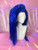 Blue Christmas sale - "BIG Blue Tinsel!" - FULL tinsel wig!