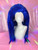 Blue Christmas sale - "BIG Blue Tinsel!" - FULL tinsel wig!