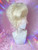 READY 2 SHIP - "You betta do UP DO!" Platinum blonde tinsel in fab Fluffy updo!