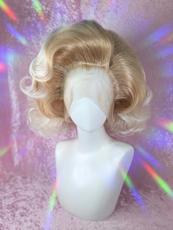 READY 2 SHIP - lush strawberry blonde to platinum ombre 