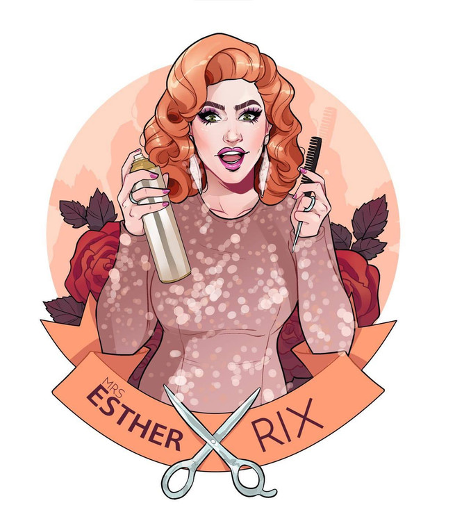 VIP custom order - Ginger Vandersnatch - double stack peach