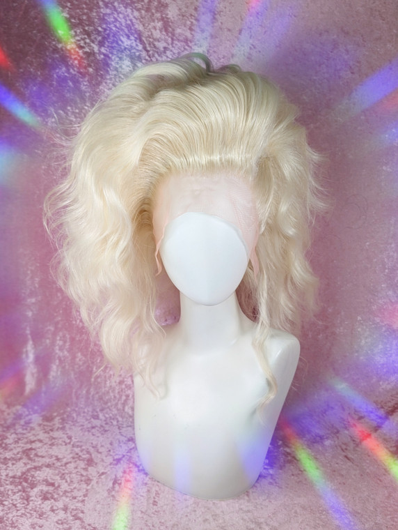 Ready 2 SHIP SALE! - Platinum Blonde slicked side rocker chick!