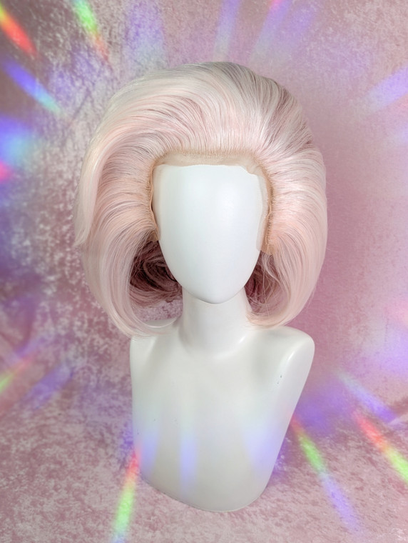 Ready 2 SHIP! Pre-loved by Esther - Wigs By Vanity 90's Bob in "Sugar Berry" Brushed up and styled.  