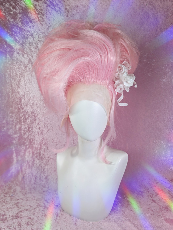 Ready 2 SHIP Christmas Sale 'For Good' - "Dreaming of a Pink Christmas" - lush mixed pink in a fluffy updo