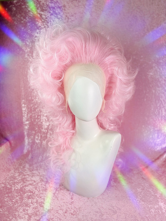 Ready 2 SHIP! - "Shag in the night!" - GLOW in the dark pink in a fab shaggy mullet.
