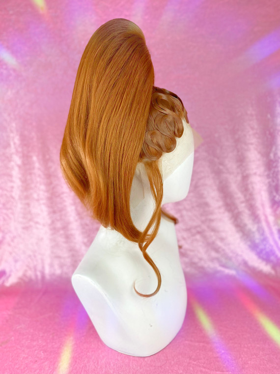 Ready 2 Ship - MidSumma SALE!  "Toffee Apple Pony" with set solid wiggly details. 