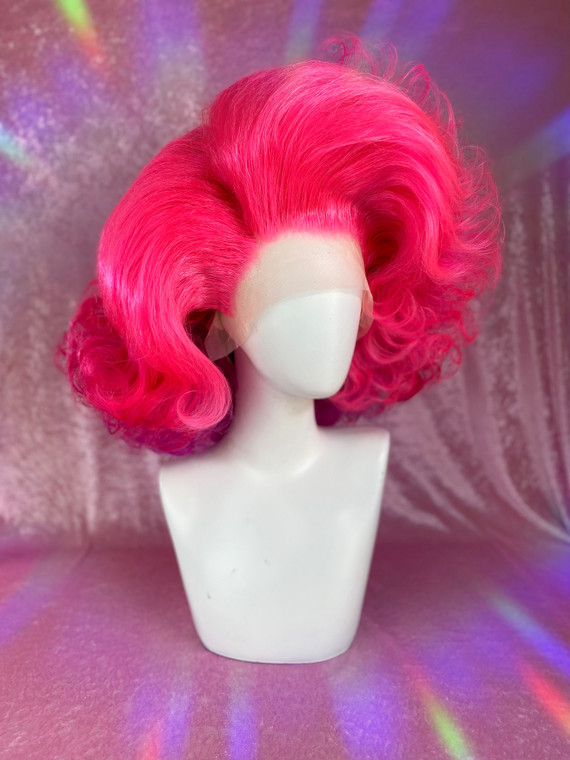 Ready 2 Ship - BIG PINK Auction! - "HUGE Pretty in Pinks" SBE Luxury wig.