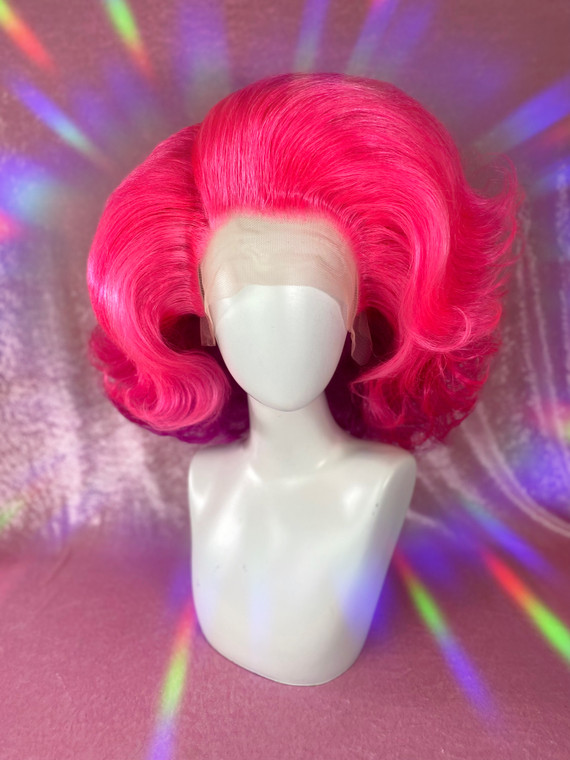 Ready 2 Ship SBE LUXURY  - Pretty in Pinks  - classic big volume - high density wig with custom SBE Hairline