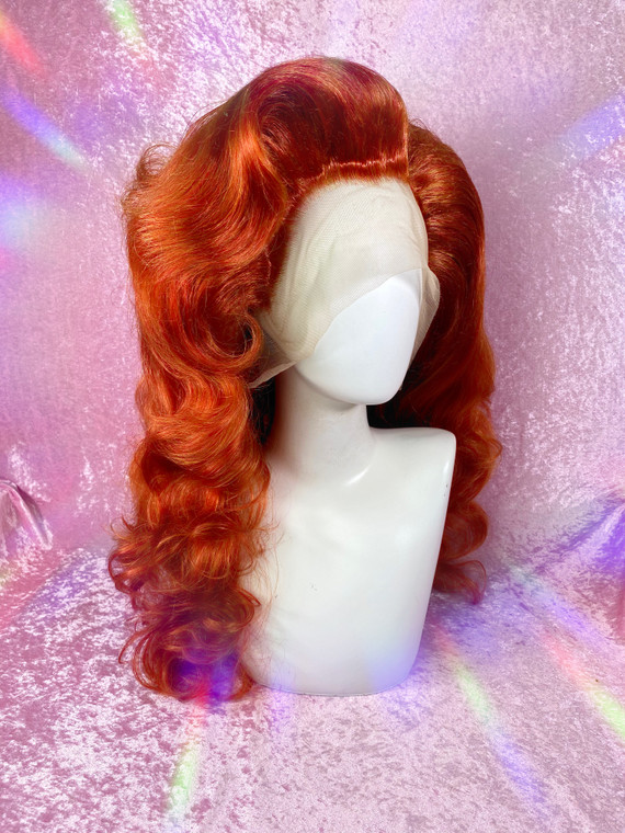 READY 2 SHIP - "Ginger SNAP! - lush classic big hair in gorgeous ginger. 