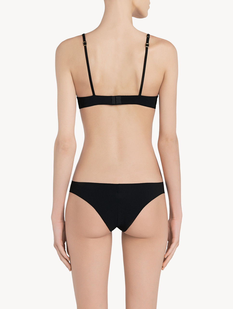 Soutien-Gorge Sans Armature Push-Up Col V Profond – Brassière Femme Sans Couture Confortable Avec Sous-Verres Amovibles