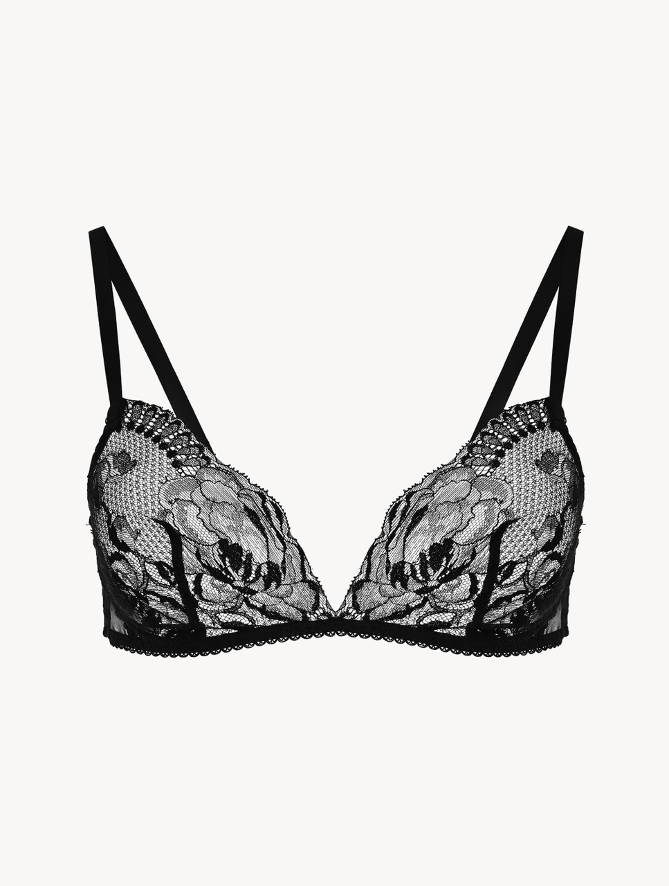 Soutien gorge sans armature en dentelle
