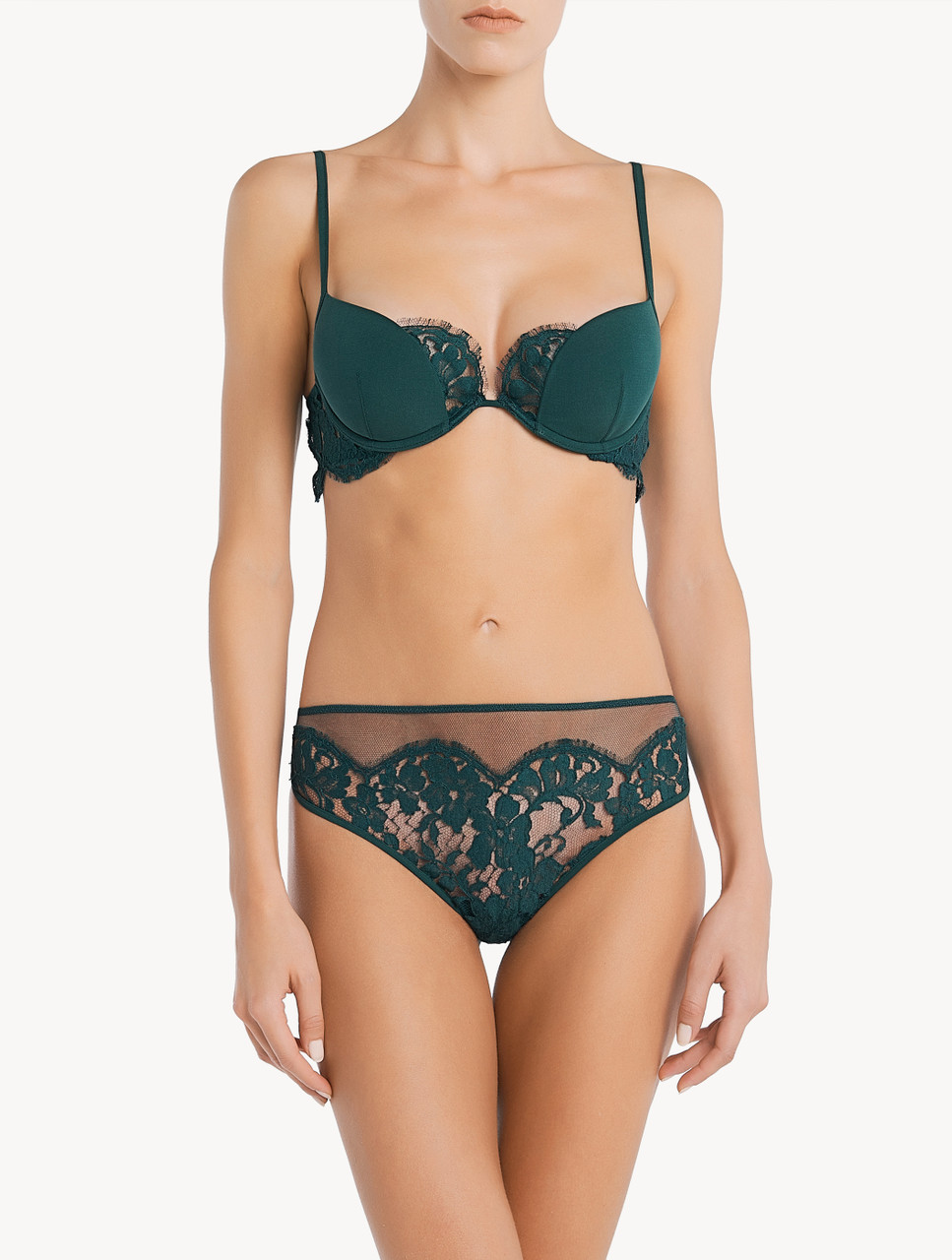 Soutien gorge décolleté dentelle clearance