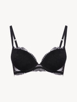 Soutien-gorge noir push-up en dentelle_0