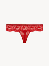 String en dentelle rouge_0