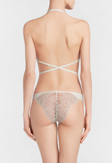 Soutien-gorge blanc multifonction avec dentelle de Chantilly_6