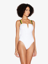 Maillot de bain une pièce blanc_3