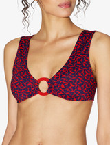 Bralette de bain rouge et bleu_4