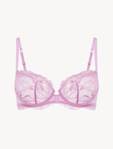 Soutien-gorge corbeille en dentelle lilas_0