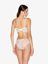 Soutien-gorge corbeille couleur blanc cassé avec dentelle_2