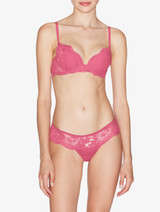 Soutien-gorge push-up en dentelle rose orchidée_1