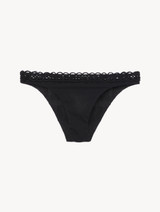 Bas de maillot de bain noir avec soutache_0