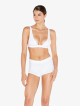 Soutien-gorge triangle souple en Blanc - Exclusivité web_1