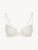 Soutien-gorge push-up en Lycra® blanc cassé avec tulle brodé_0