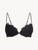 Soutien-gorge push-up en Lycra® noir avec tulle brodé_0