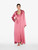 Slip dress longue en soie rose orchidée_3