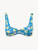 Soutien-gorge de bain imprimé bleu_0