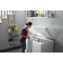 Whirlpool® 16 Cu. Ft. Chest Freezer with Shelves WZC5216LW Whirlpool® 16 Cu. Ft. Chest Freezer with Shelves WZC5216LW