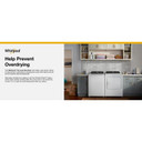 Whirlpool® 7.0 Cu. Ft. Top Load Gas Moisture Sensing Dryer with Steam WGD5050LW