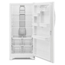 Whirlpool® 31-inch Wide All Refrigerator with LED Lighting - 18 cu. ft. WRR56X18FW