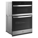 Whirlpool® 5.7 Total Cu. Ft. Combo Wall Oven with Air Fry When Connected WOEC5027LZ Whirlpool® 5.7 Total Cu. Ft. Combo Wall Oven with Air Fry When Connected WOEC5027LZ