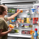 Whirlpool® 36-inch Wide Counter Depth 4 Door Refrigerator - 19.4 cu. ft. WRQA59CNKZ