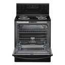 4.8 cu. ft. Whirlpool® electric range with Keep Warm setting YWFC150M0JB