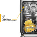 Whirlpool® Small-Space Compact Dishwasher with Stainless Steel Tub WDPS5118PW