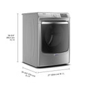 Maytag® Smart Front Load Gas Dryer with Extra Power and Advanced Moisture Sensing with industry-exclusive extra moisture sensor - 7.3 cu. ft. MGD8630HC