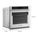 KitchenAid® 27" Single Wall Oven with Air Fry Mode KOES527PSS KitchenAid® 27" Single Wall Oven with Air Fry Mode KOES527PSS