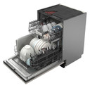 Kitchenaid® 44 dBA Panel-Ready Two-Rack Flush Dishwasher with Door-Open Dry System KDTF324PPA