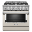 KitchenAid® 36'' Smart Commercial-Style Dual Fuel Range with 6 Burners KFDC506JMH