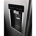 Kitchenaid® 23.8 cu. ft. 36" Counter-Depth French Door Platinum Interior Refrigerator with PrintShield™ Finish KRFC704FPS