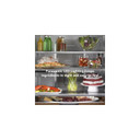 Kitchenaid® 23.8 cu. ft. 36" Counter-Depth French Door Platinum Interior Refrigerator with PrintShield™ Finish KRFC704FPS