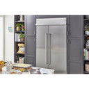 Kitchenaid® 25.5 Cu Ft. 42" Built-In Side-by-Side Refrigerator with PrintShield™ Finish KBSN702MPS Kitchenaid® 25.5 Cu Ft. 42" Built-In Side-by-Side Refrigerator with PrintShield™ Finish KBSN702MPS