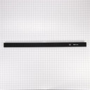 36" Range Downdraft Vent Top Trim, Black W10387677