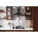 Whirlpool® 36" Contemporary Black  Stainless Wall Mount Range Hood WVW53UC6HV