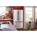 Kitchenaid® 20 cu. ft. 36-Inch Width Counter-Depth French Door Refrigerator with Interior Dispense KRFC136RPS Kitchenaid® 20 cu. ft. 36-Inch Width Counter-Depth French Door Refrigerator with Interior Dispense KRFC136RPS